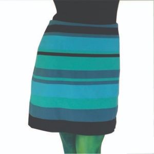 Striped Pencil Skirt Ann Taylor LOFT